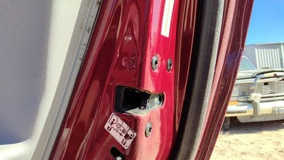 06-11 Accent Passenger Right Rear Door Latch With Rods/cables Back 4 Door