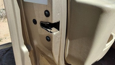 2003-2007 Cadillac Cts Driver Left Front Door Latch With Rods/Cables Oem