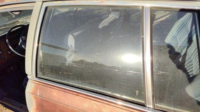 1980-84 Deville Sedan Driver Left Rear Side Window Door Glass Oem Back 20104733