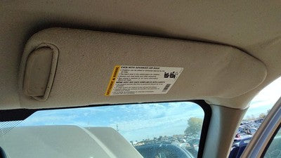2003-2007 Silverado 1500 Passenger Right Sun Visor Oem 52D Tan 15798463
