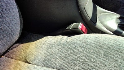 2000-02 Oldsmobile Intrigue Passenger Right Front Seat Belt Buckle Receiver Gray