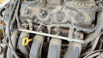 2004 Dodge Neon Complete Fuel Rail With Injectors Set Loaded Oem 2.0L 04891573Aa