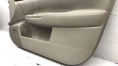 11-14 Legacy Outback Passenger Right Front Door Trim Panel With Switches Ivory