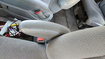 2004-2007 Dodge Caravan Driver Left Front Arm Rest Side Seat Oem Slate Gray D5