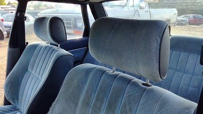 1986 Toyota Camry Pair Of Headrests Oem Left Right Set Seat Blue