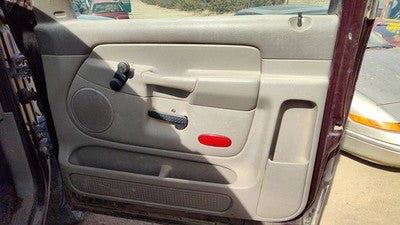 03-05 Ram 2500 Passenger Right Front Door Trim Panel Manual Windows Taupe L5