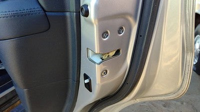 2009-2015 Honda Pilot Passenger Right Rear Door Latch With Rods/Cables Oem Back