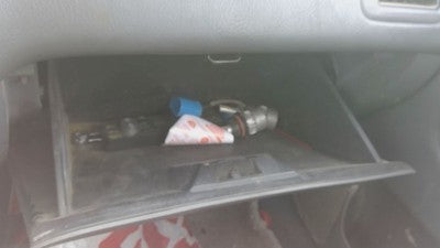 1996-2000 Honda Civic Glove Box Assembly Complete Door With Latch Oem Gray