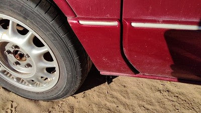 1996 Olds 88 Driver Left Moulding From Fender Oem Trim Strip Red