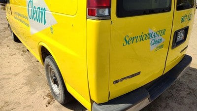 2002 Express Van 2500 Driver Left Rear Moulding On Quarter Panel Oem Yellow