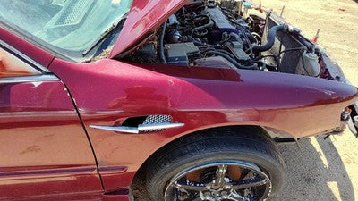 1994-1997 Honda Accord Passenger Right Front Fender Oem Red 6725931