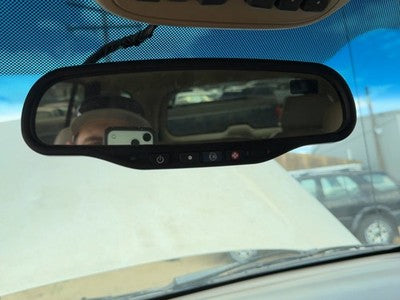 2004 Buick Rainier Inside Rear View Mirror Oem Windshield Mounted