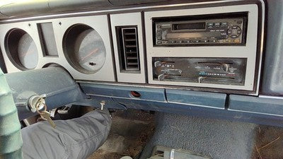 1983-1988 Ford Ranger Trim Bezel Around Speedometer Oem Dash Surround Panel