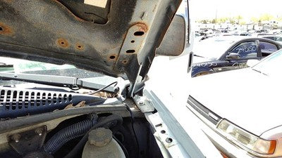 2012 Chevy Express Van Driver Left Hood Hinge Assembly Oem White 50U