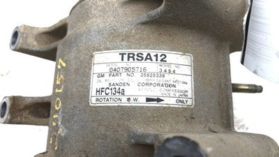 2007 Chevy Trail Blazer Ac Compressor Air Conditioner Pump Assembly Oem 4.2L