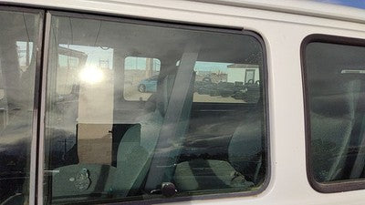 1972-1996 Gmc Van 3500 Driver Left Rear Side Window Rearward Glass Oem Back