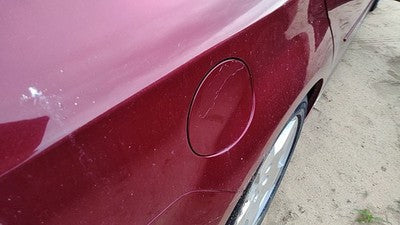 08-12 Chevy Malibu Fuel Tank Door With Hinge Gas Lid Oem Filler Red 80U 15824769