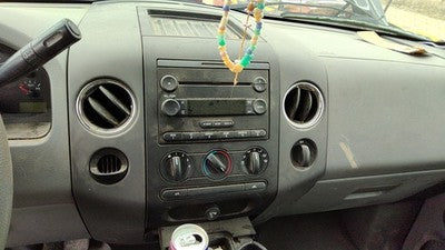 Ford F150 Trim Bezel Around Radio Surround Dash Panel Oem Gray Me 6L3Z1504320Ea