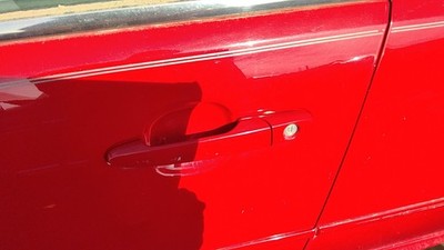 2007-2016 Chevy Impala Driver Left Front Outside Door Handle Oem Red 74U