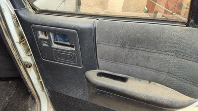 1993 S10 Blazer Passenger Right Rear Door Trim Panel With Switches Back Black