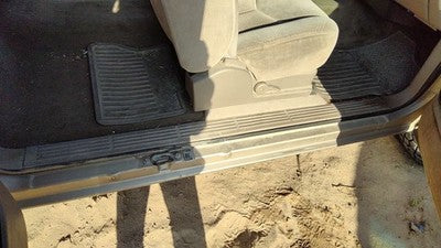 2004 Silverado 1500 Driver Left Lower Sill Step Moulding Trim Panel Extended Cab