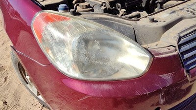 2006-2011 Hyundai Accent Passenger Right Head Light Oem Front Lamp 921021e011