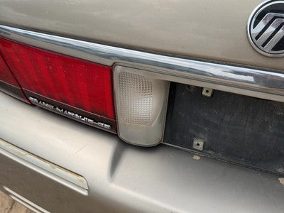 02 Mercury Grand Marquis License Plate Trim Surround Panel Oem Tail Trunk Finish