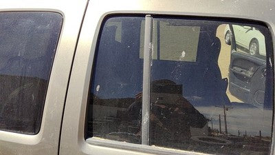 02-07 Liberty Passenger Right Rear Vent Window Back Door Glass With Frame Oem