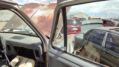 81-86 Ram W250 Passenger Right Front Vent Window Small Door Glass With Frame