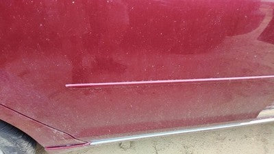 08-12 Malibu Passenger Right Rear Moulding From Door Back Trim Strip Red 80U