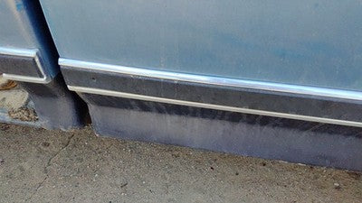 1982 Ford F150 Driver Left Rear Moulding On Front Box Oem