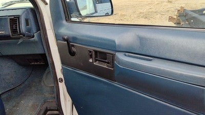 1992-1995 Gmc Safari Passenger Right Front Door Trim Panel Manual Windows Blue