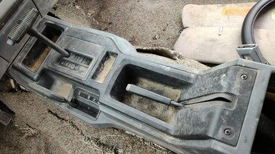 1992 Jeep Cherokee Center Floor Console Assembly Oem At 4X4 Gray