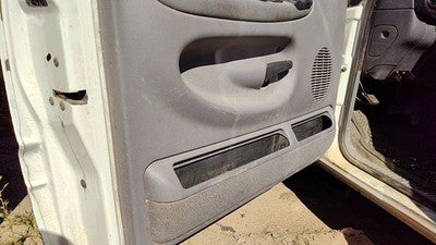 98-01 Ram 1500 Driver Left Front Door Trim Panel With Master Switch Gray Pl69laz