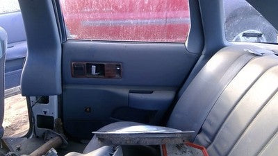 94 Chevy Caprice Passenger Right Rear Inside Door Trim Panel Only Oem Back Blue