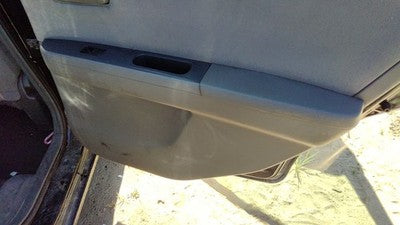07-09 Sentra Passenger Right Rear Door Trim Panel With Switches Back Charcoal W