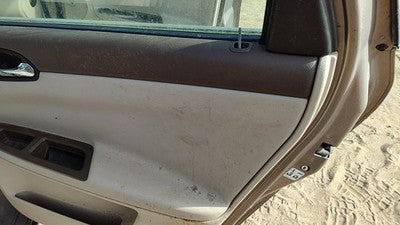 06-08 Impala Passenger Right Rear Door Trim Panel With Switches Back Neutral 52C