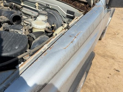 1988-1995 Isuzu Pup Driver Left Front Fender Oem Silver 4408621