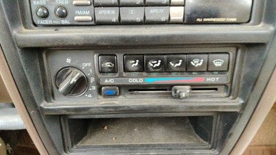 1991-1996 Infinity G20 Temperature Control Module In Dash Heater Ac Head Unit