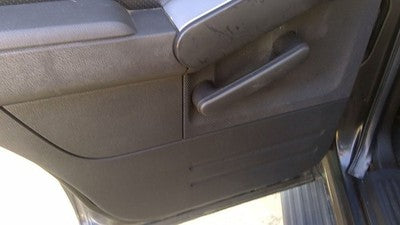 07-09 Mountaineer Driver Left Rear Inside Door Trim Panel Only Back Black