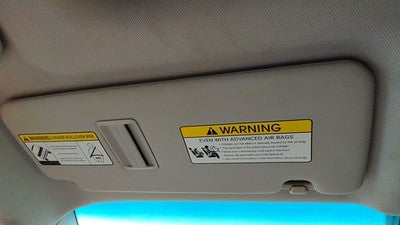 2016-2018 Hyundai Tucson Driver Left Sun Visor Oem Try 85201D3610ttx