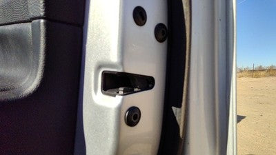2006-2010 Vw Passat Passenger Right Front Door Latch With Rods/Cables Oem
