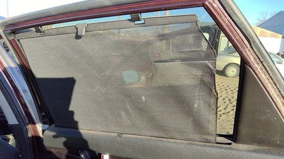 14-15 Sorento Passenger Right Rear Door Trim Panel With Switches Back Va Black