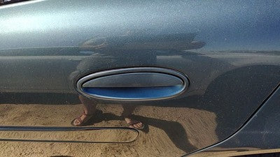 04-08 Grand Prix Stealth Driver Left Rear Outside Door Handle Back Gray 46U