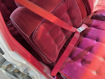 1986 Olds 88 Passenger Right Front Seat Belt Retractor Oem Shoulder Red
