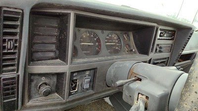 1991-1996 Jeep Cherokee Trim Bezel Around Speedometer Dash Surround Panel Gray