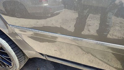 02-04 Audi A6 Passenger Right Rear Moulding From Door Oem Back Trim Strip Gold