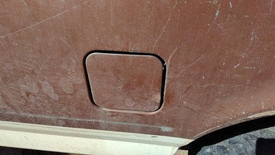 Ford F150 Fuel Tank Door With Hinge Gas Lid Oem Filler
