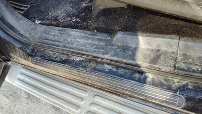 2008 Ford Expedition Driver Left Lower Sill Step Moulding Trim Panel Black/Camel