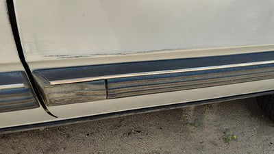 1990 Olds 88 Driver Left Rear Moulding From Door Oem Back Trim Strip